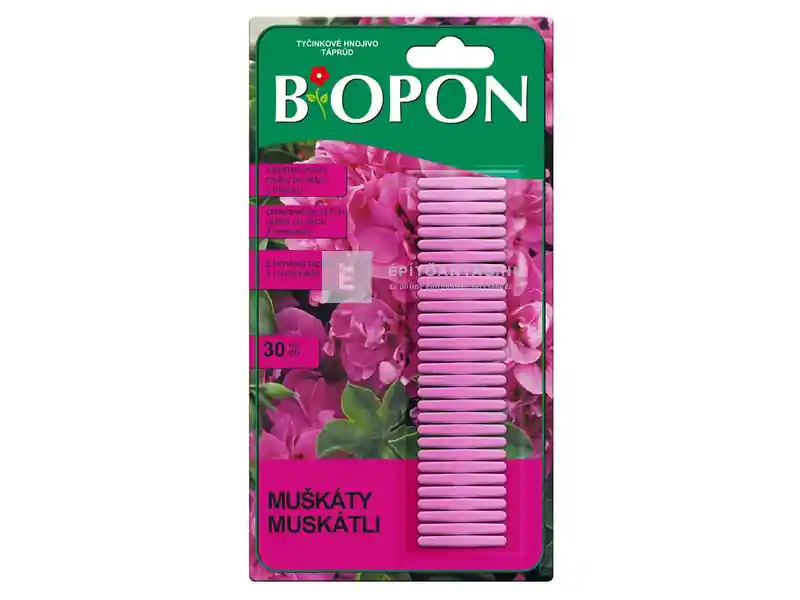 Legjobb ár Biopon muskátli táprúd, 30 db