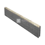 Kihagyhatatlan ajánlat Semmelrock kerti szegély barna-fehér 100x20x5 cm