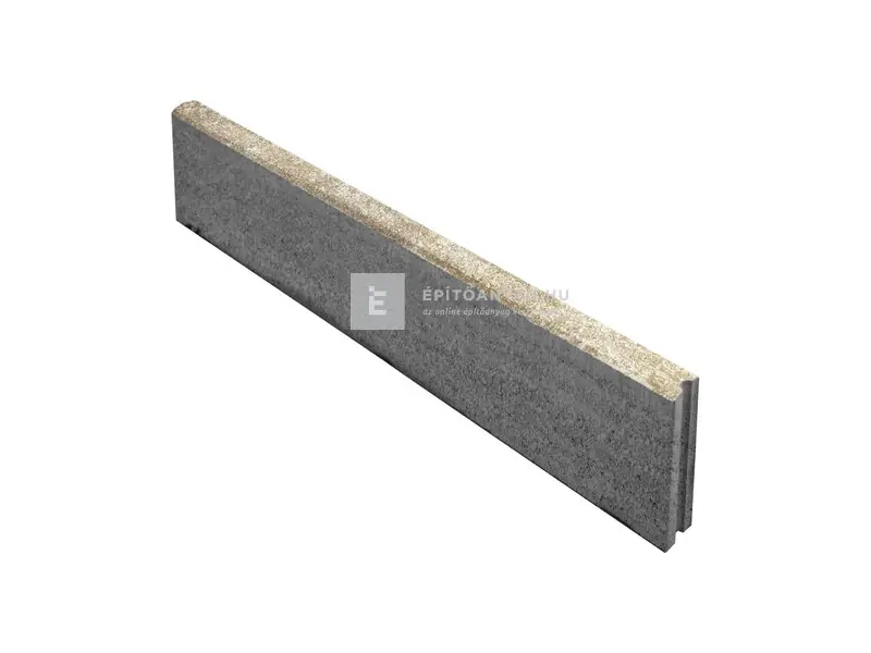 Kihagyhatatlan ajánlat Semmelrock kerti szegély barna-fehér 100x20x5 cm