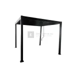 Sunrite Oliver pergola 3x3 m, fekete Kedvezményes ár