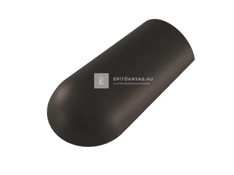 Azonnali szállítás Wienerberger íves kezdő gerinccserép ProteX antracit, rögzítőcsavarral