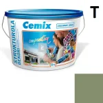 Újdonság Cemix 2704 StrukturOLA Dekor diszperziós vékonyvakolat, kapart 2 mm 6557 intense 25 kg