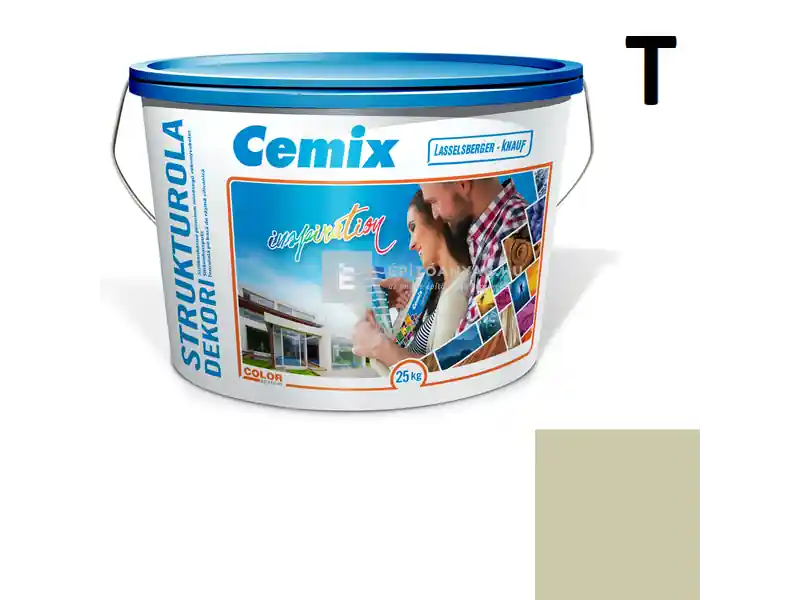 Expressz kézbesítés Cemix 2704 StrukturOLA Dekor diszperziós vékonyvakolat, kapart 2 mm 6563 intense 25 kg