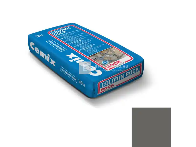 Cemix 9220 Colorin Rock kőfugázó 5-25 mm 33 granit 20 kg Prémium