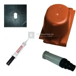 Tondach Renoton 9 csatornaszellőző szett FusionColor terrakotta Expressz szállítás