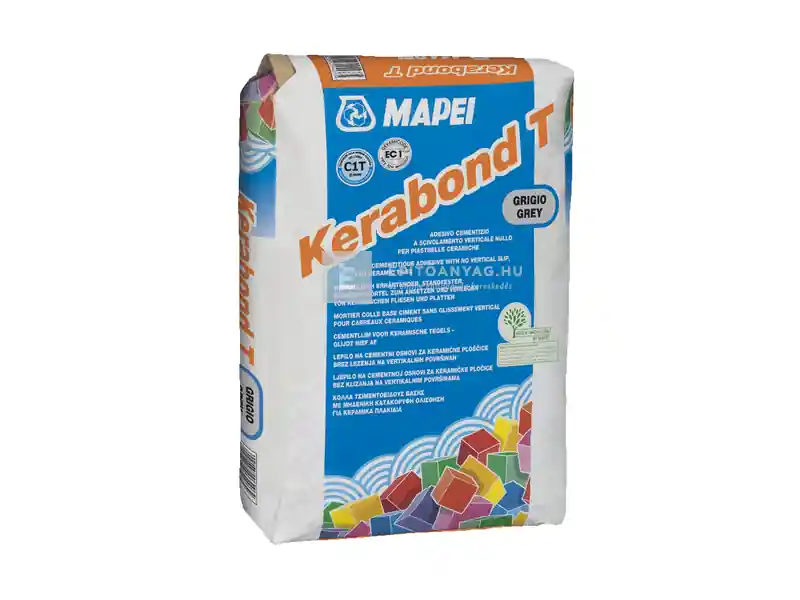 Nézd meg most Mapei Kerabond T kerámiaburkolat-ragasztó C1T szürke 25 kg