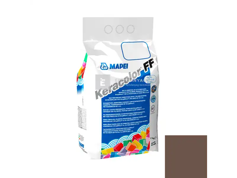 Biztonságos fizetés Mapei Keracolor FF Flex fugázó 144 csokoládé 2 kg