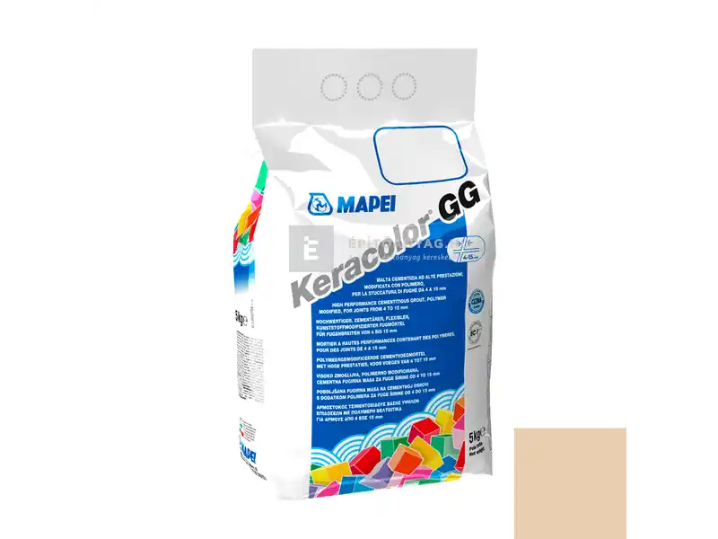 Mapei Keracolor GG fugázó 132 bézs 5 kg Különleges ajánlat