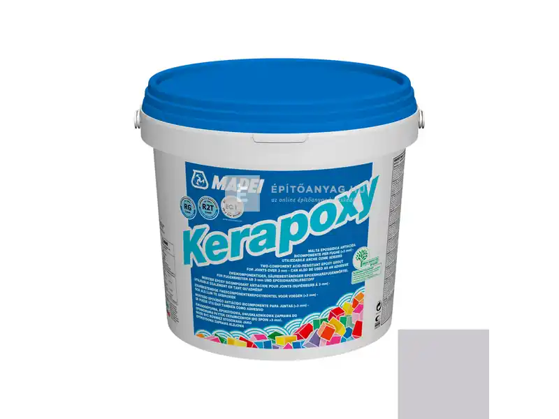 Akciós ár Mapei Kerapoxy ragasztó és fugázó R2T RG 110 manhattan 5 kg