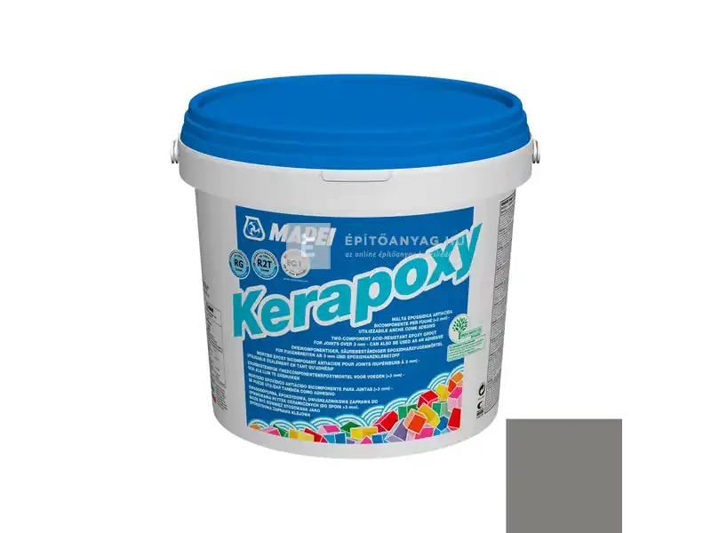 Vedd meg most Mapei Kerapoxy ragasztó és fugázó R2T RG 113 cementszürke 2 kg