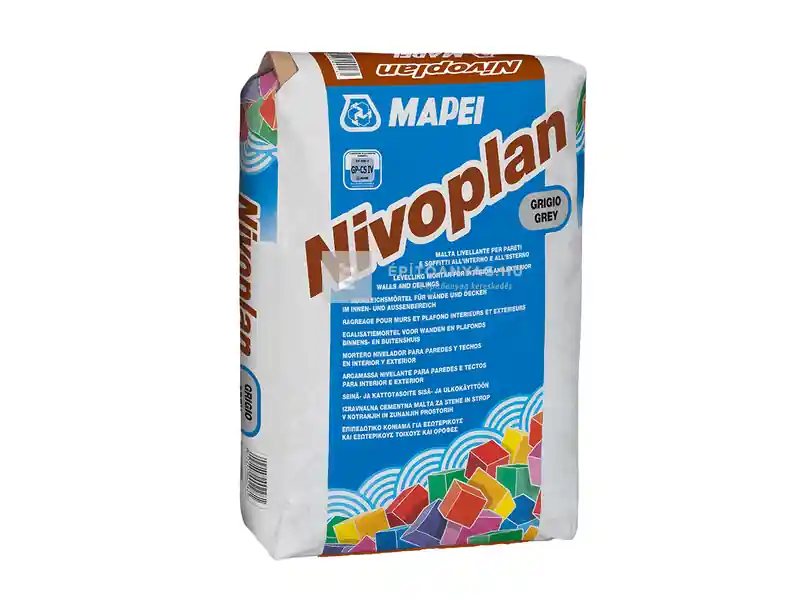Népszerű Mapei Nivoplan simítóhabarcs szürke 25 kg