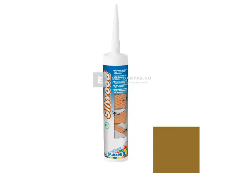 Végkiárusítás Mapei Silwood akril hézagkitöltő fa padlóhoz P1 tölgy 310 ml
