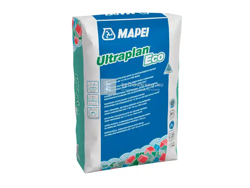 Vásárlói kedvenc Mapei Ultraplan Eco önterülő aljzatkiegyenlítő 23 kg