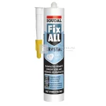 Soudal Fix All Crystal ragasztó áttetsző 290 ml Kedvezmény