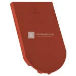 swissporTON Klassik hódfarkú szellőző taréjcserép Nuance borvörös engóbozott Legkelendőbb