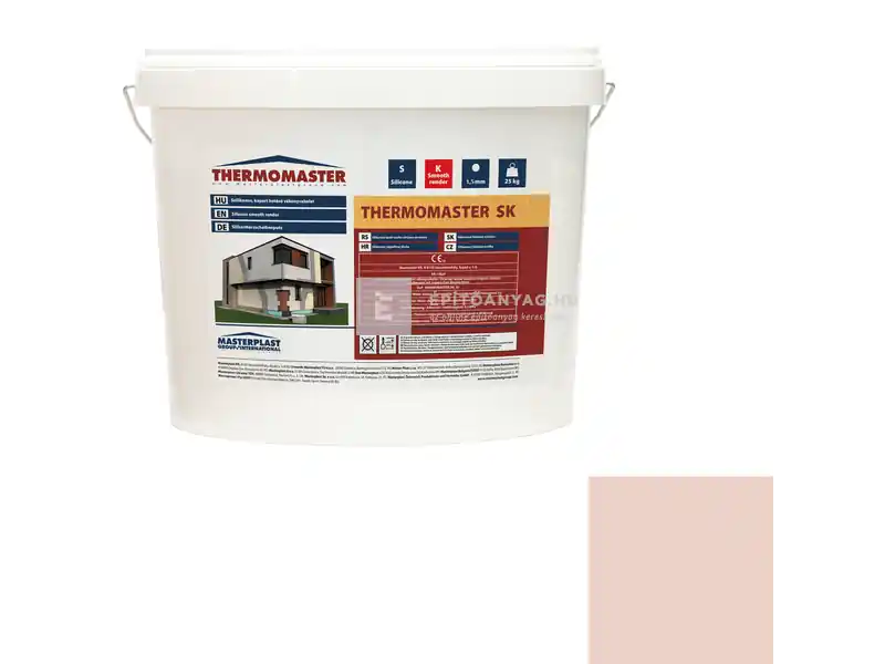 Vedd meg most Masterplast Thermomaster szilikon vékonyvakolat, kapart 1,5 mm 13-E 25 kg