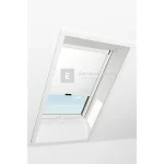 Olcsó Roto Designo ZRE R6/R8 74x118 cm, fehér fényszűrő roló, alumínium profilokkal