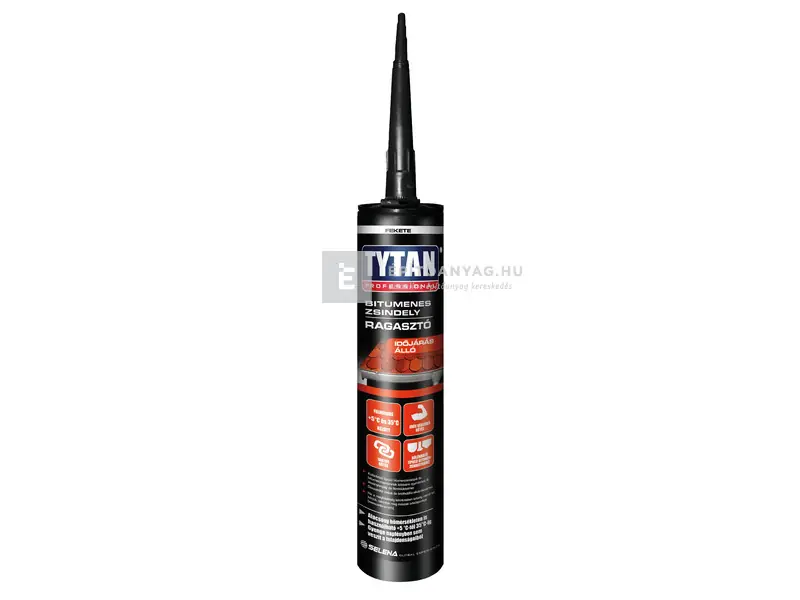 Azonnali szállítás Tytan Zsindelyragasztó fekete 310 ml