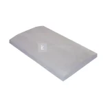 Leier lábazati kúpos fedlap finomszórt szürke 35x49x4 cm Expressz szállítás