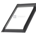 Alacsony ár VELUX EDS 78x118 cm-es burkolókeret, sík tetőfedő anyaghoz