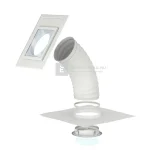 VELUX TLF 200 cm fénycsatorna flexibilis csővel sík tetőfedő anyaghoz Árengedmény