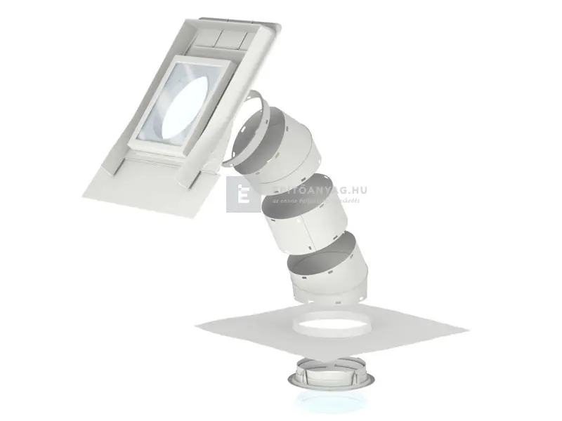 VELUX TWR 170 cm fénycsatorna 35 cm-es merev csővel profilos tetőfedő anyaghoz Szezonális akció