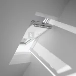 Rendeld meg most VELUX ROP 55 cm-es csomag: fehér fényszűrő kampós roletta és fekete hővédő roló