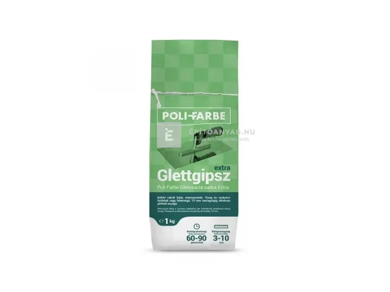 Poli-Farbe Glettgipsz extra 1 kg Szuper ajánlat