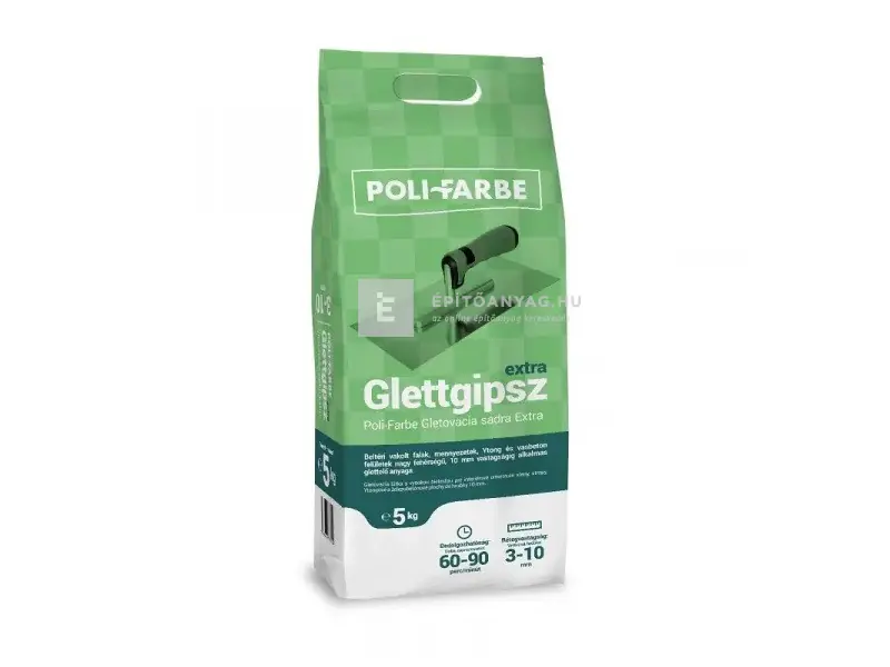 Expressz szállítás Poli-Farbe Glettgipsz extra 5 kg