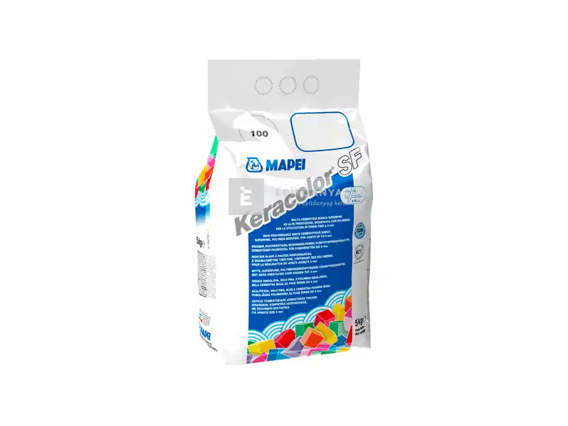 Mapei Keracolor SF szuper finom fugázó 100 fehér 5 kg Szuper akció