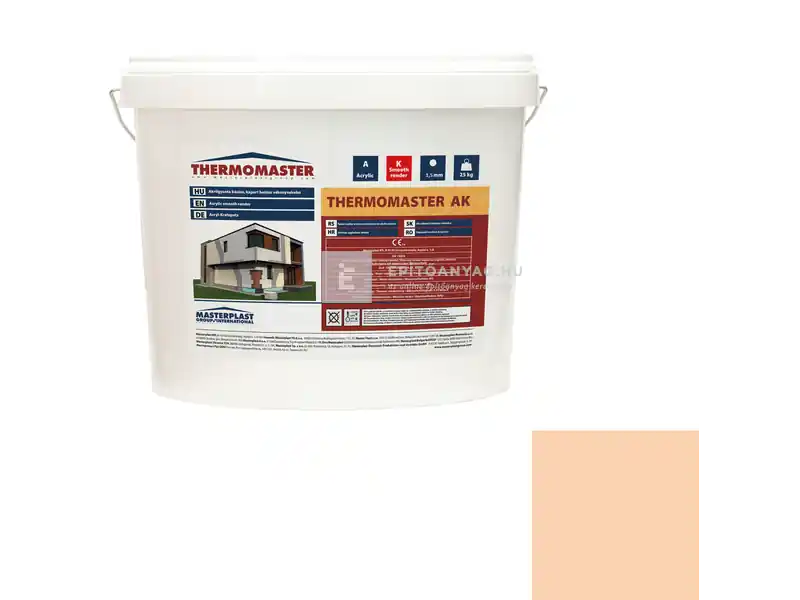 Masterplast Thermomaster akril vékonyvakolat, kapart 1,5 mm 04-D 25 kg Szuper ajánlat