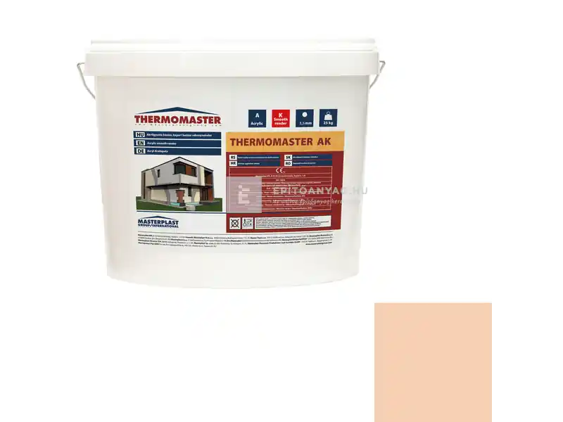 Masterplast Thermomaster akril vékonyvakolat, kapart 1,5 mm 08-C 25 kg Nézd meg most