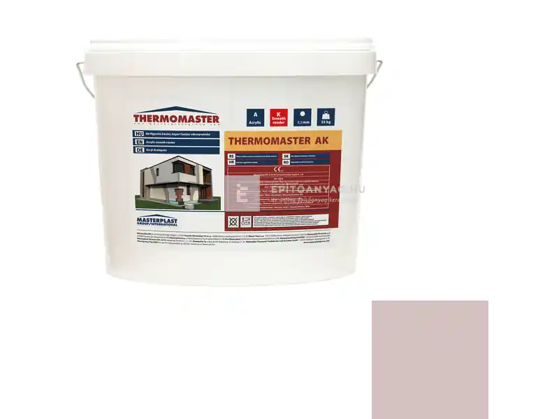 Legkelendőbb Masterplast Thermomaster akril vékonyvakolat, kapart 1,5 mm 20-E 25 kg
