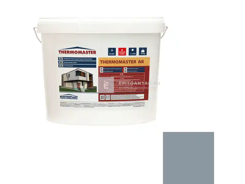 Utolsó esély Masterplast Thermomaster akril vékonyvakolat, kapart 1,5 mm 50-D 25 kg
