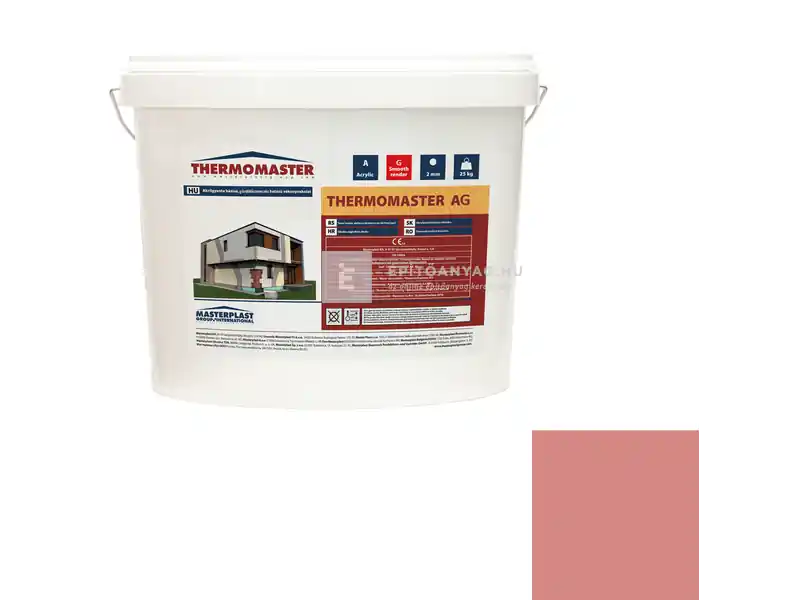 Kihagyhatatlan ajánlat Masterplast Thermomaster akril vékonyvakolat, gördülőszemcsés 2 mm 21-D 25 kg