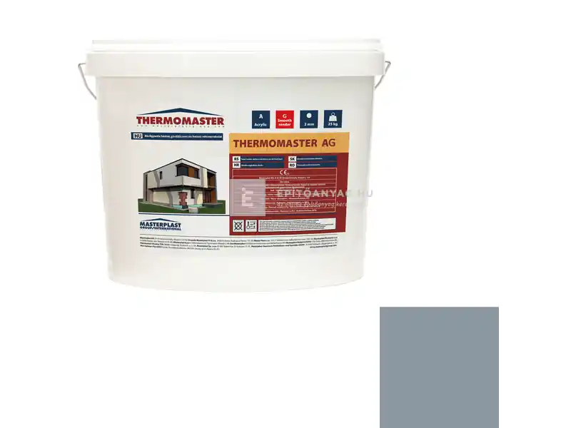 Népszerű Masterplast Thermomaster akril vékonyvakolat, gördülőszemcsés 2 mm 50-D 25 kg