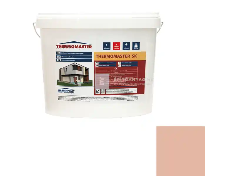 Masterplast Thermomaster szilikon vékonyvakolat, kapart 1,5 mm 12-D 25 kg Korlátozott ajánlat