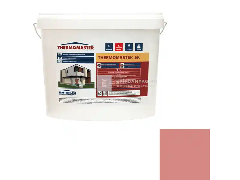 Ne maradj le Masterplast Thermomaster szilikon vékonyvakolat, kapart 1,5 mm 21-D 25 kg