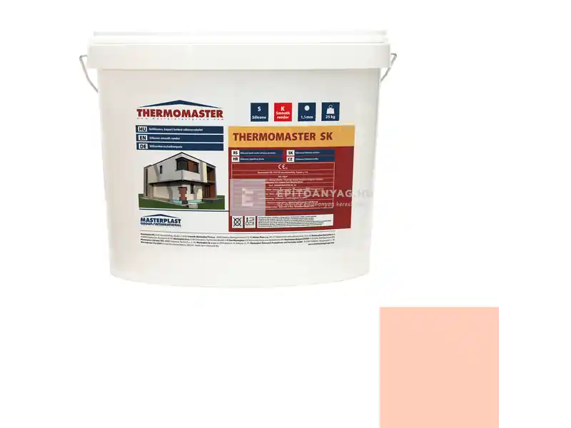 Olcsó Masterplast Thermomaster szilikon vékonyvakolat, kapart 1,5 mm 17-E 25 kg
