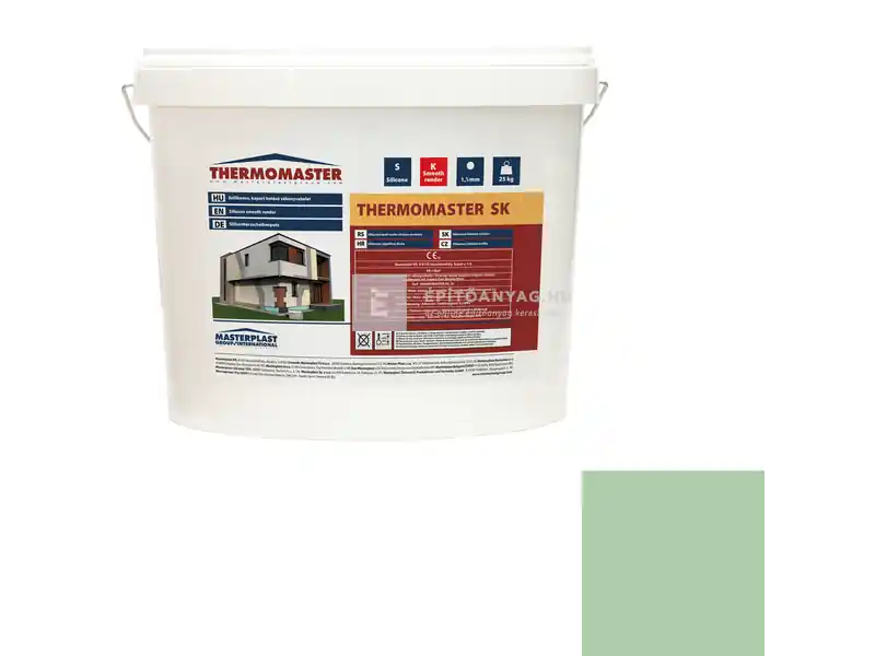 Azonnal elérhető Masterplast Thermomaster szilikon vékonyvakolat, kapart 1,5 mm 40-D 25 kg