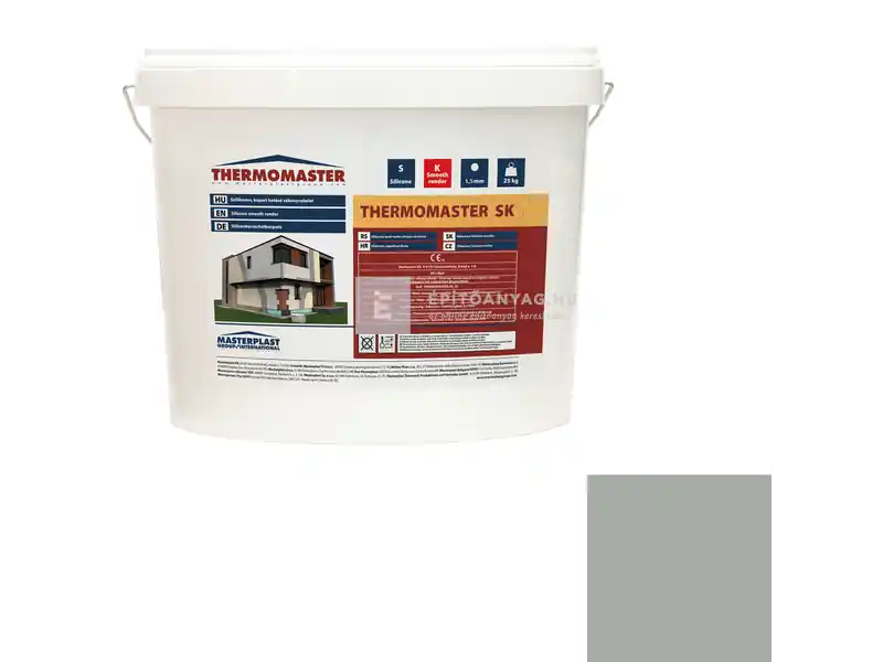Masterplast Thermomaster szilikon vékonyvakolat, kapart 1,5 mm 45-C 25 kg Bestseller