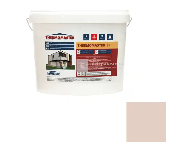 Árengedmény Masterplast Thermomaster szilikon vékonyvakolat, kapart 1,5 mm 44-E 25 kg