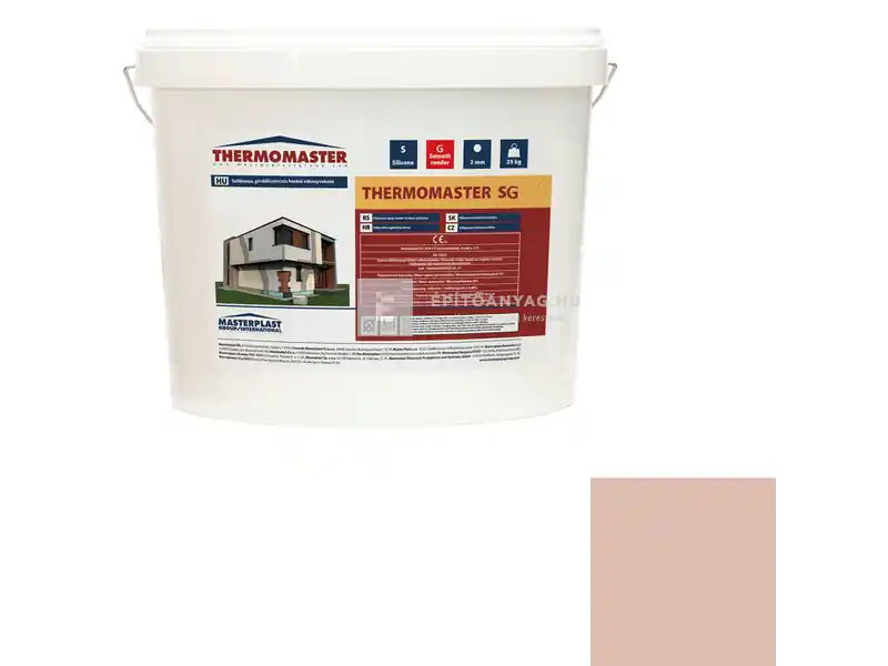 Vedd meg online Masterplast Thermomaster szilikon vékonyvakolat, gördülőszemcsés 2 mm 13-D 25 kg