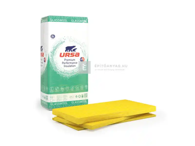 Ursa Glasswool TSP 2,5 cm hő- és hangszigetelő üveggyapot lemez Kiárusítás