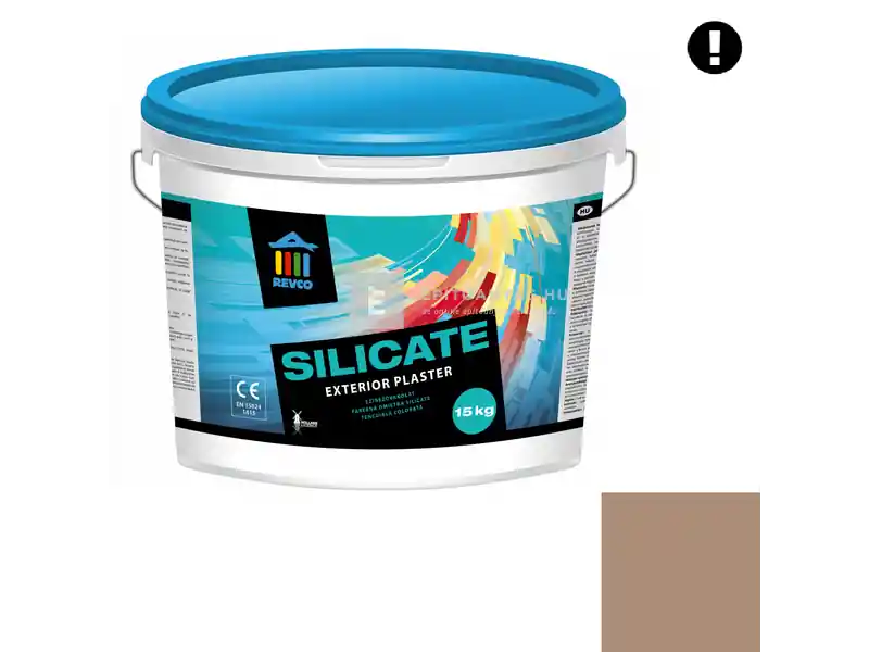 Kiárusítás Revco Silicate Struktúra gördülőszemcsés vékonyvakolat 2 mm bonbon 4 15 kg