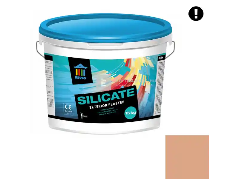 Revco Silicate Struktúra gördülőszemcsés vékonyvakolat 2 mm pilvax 4 15 kg Expressz szállítás