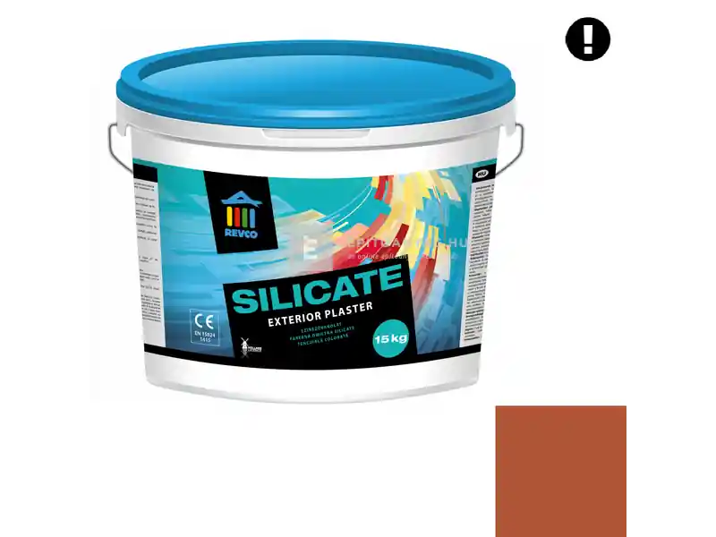 Kedvezmény Revco Silicate Struktúra gördülőszemcsés vékonyvakolat 2 mm cacao 5 15 kg