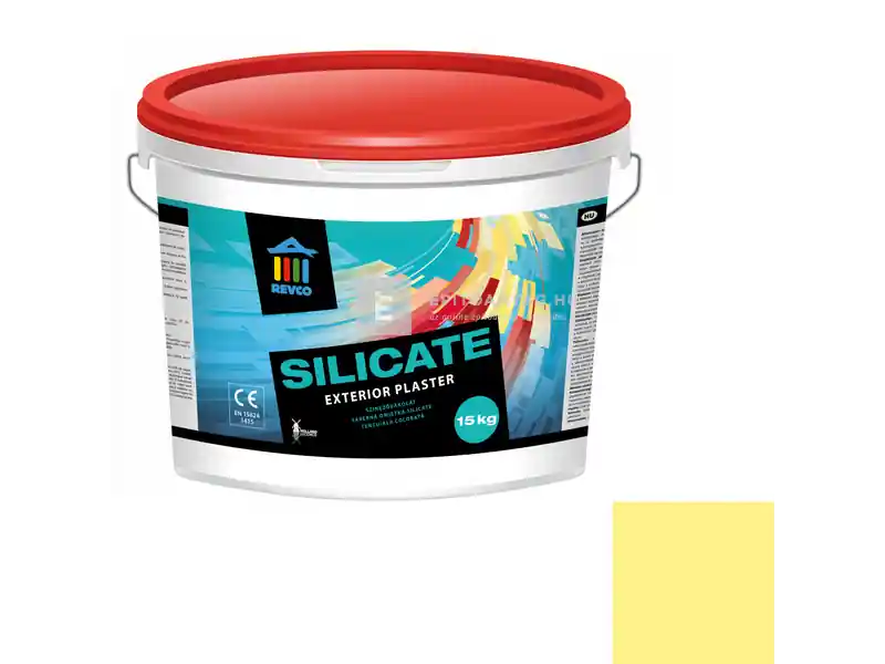 Szuper ajánlat Revco Silicate Spachtel kapart vékonyvakolat 1,5 mm lemon 3 15 kg