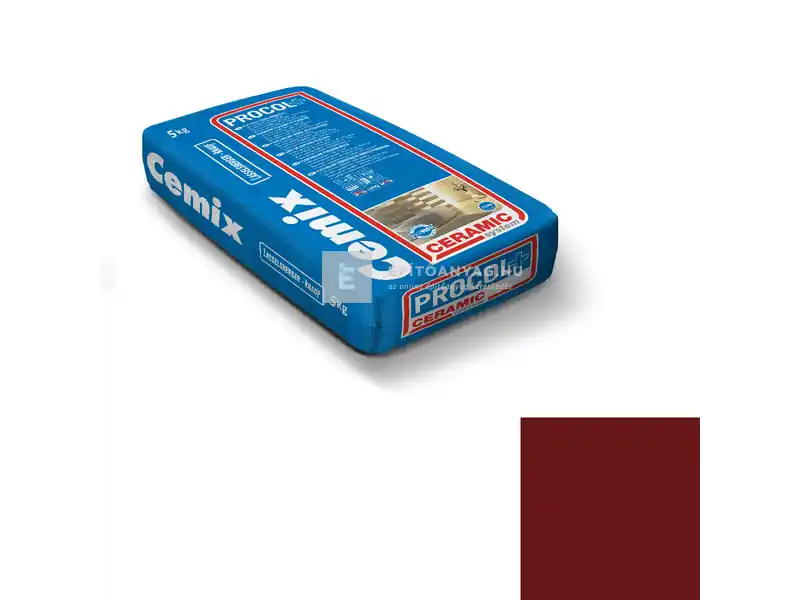 Cemix 8630 ProCol+ fugázó 2-10 mm barna 5 kg Expressz szállítás