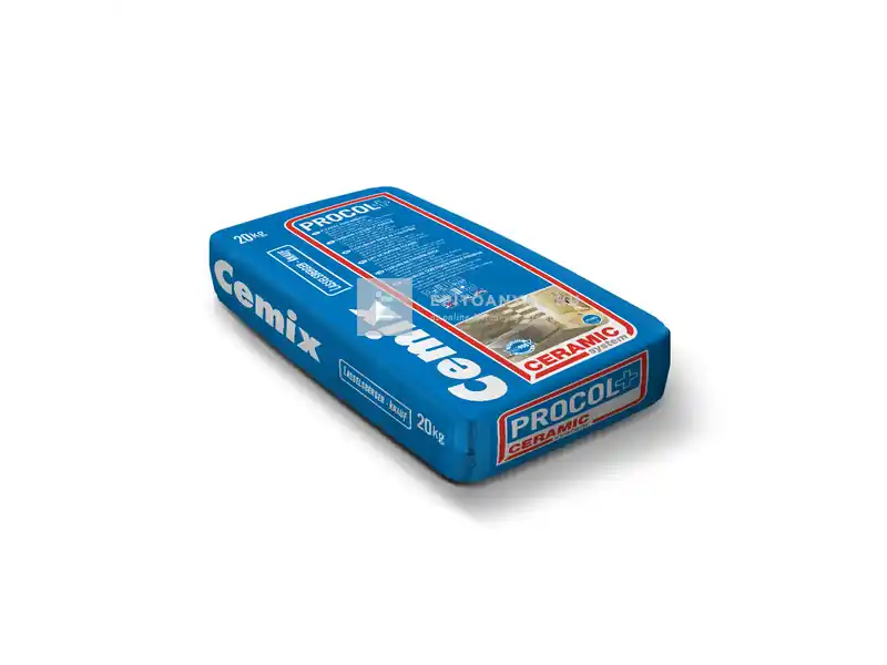 Cemix 8630 ProCol+ fugázó 2-10 mm fehér 20 kg Expressz kézbesítés